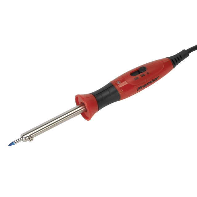 Professional Soldering Iron with Long-Life Tip Dual Wattage 15/30W/230V - SD1530 - Farming Parts