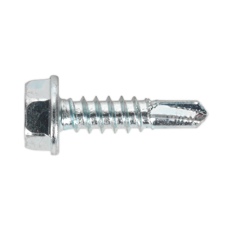 Self-Drilling Screw 4.8 x 19mm Hex Head Zinc Pack of 100 - SDHX4819 - Farming Parts