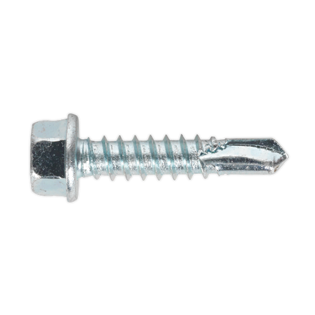 Self-Drilling Screw 5.5 x 25mm Hex Head Zinc Pack of 100 - SDHX5525 - Farming Parts