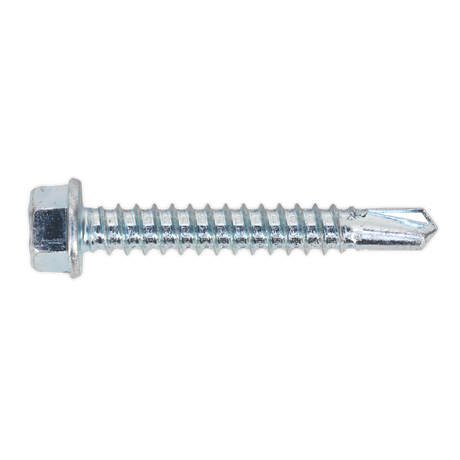 Self-Drilling Screw 5.5 x 38mm Hex Head Zinc Pack of 100 - SDHX5538 - Farming Parts