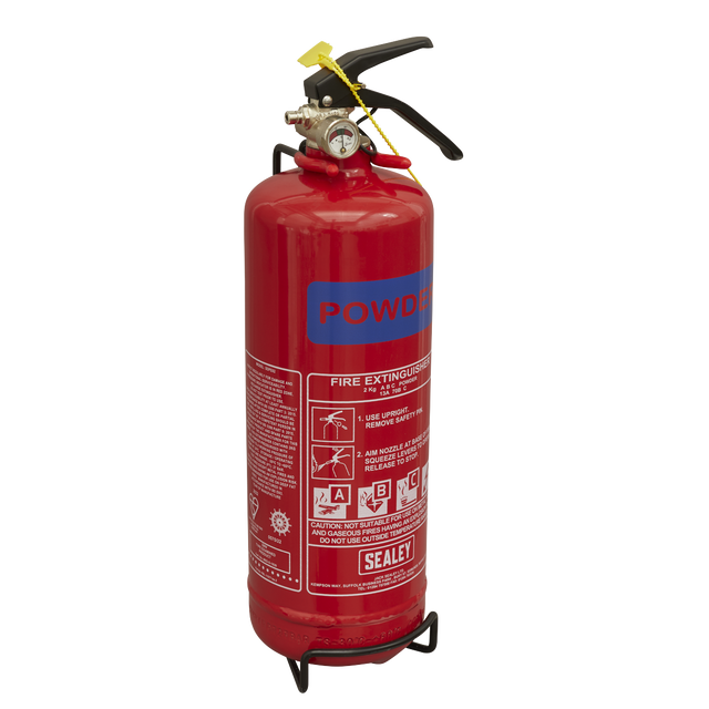 Fire Extinguisher 2kg Dry Powder - SDPE02 - Farming Parts