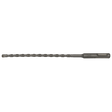 The Sealey SDS Plus Drill Bit Ø6 x 210mm - SDS6X210 is a single, superior quality bit featuring a spiral design and a shank on one end, fully hardened for durability.