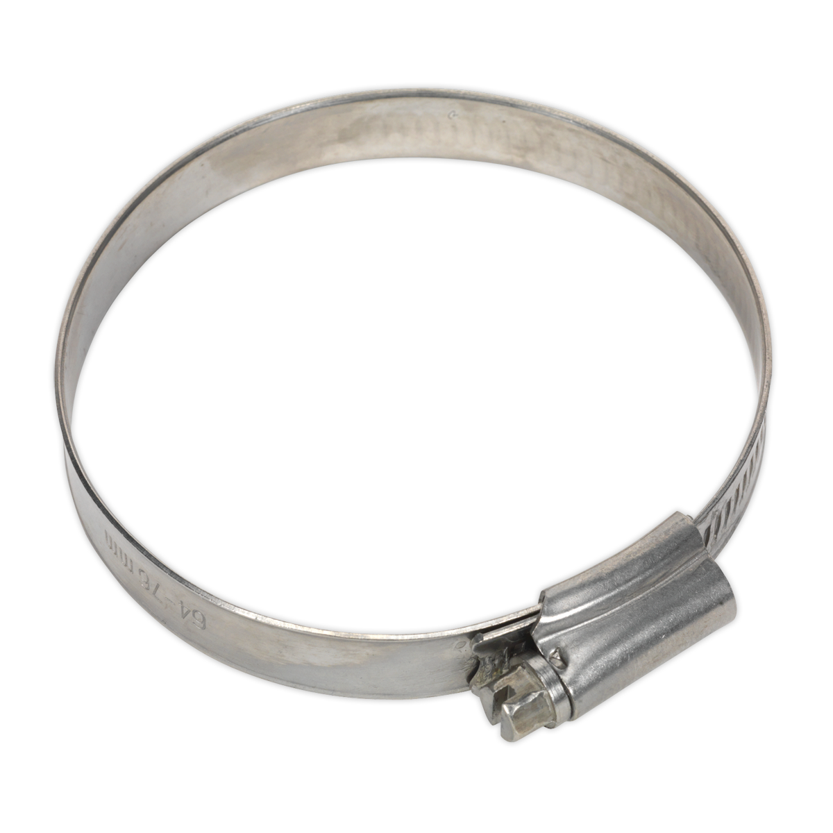 Hose Clip Stainless Steel Ø64-76mm Pack of 10 - SHCSS3 - Farming Parts
