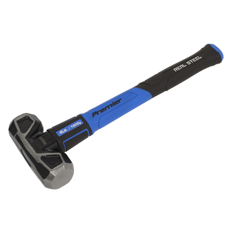 Sledge Hammer with Fibreglass Shaft 4lb Short Handle - SLHG04 - Farming Parts