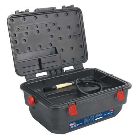 Mobile Parts Cleaning Tank with Brush - SM222 - Farming Parts