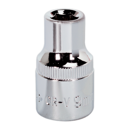 WallDrive® Socket 9mm 1/2"Sq Drive Fully Polished - SP1209 - Farming Parts