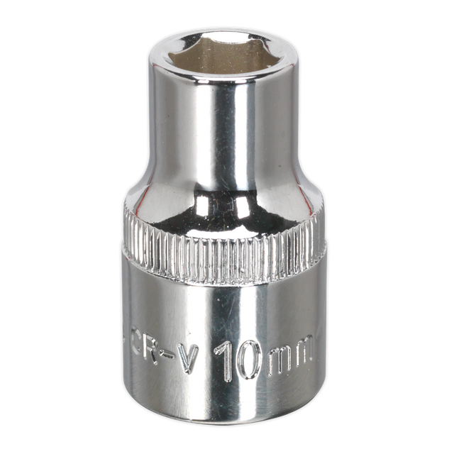WallDrive® Socket 10mm 1/2"Sq Drive Fully Polished - SP1210 - Farming Parts