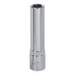 WallDrive® Socket 7mm Deep 1/4"Sq Drive Fully Polished - SP1407D - Farming Parts