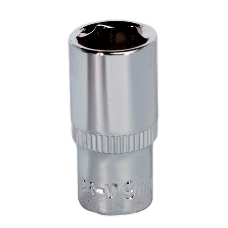 WallDrive® Socket 9mm 1/4"Sq Drive Fully Polished - SP1409 - Farming Parts