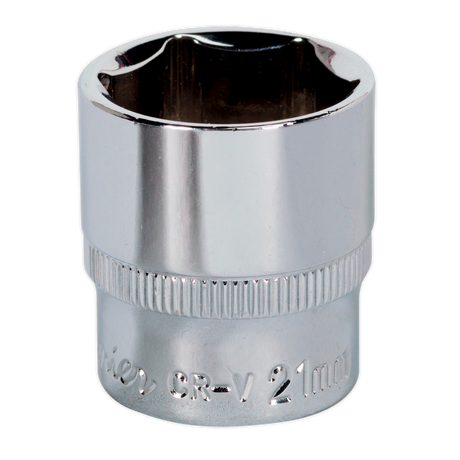 WallDrive® Socket 21mm 3/8"Sq Drive Fully Polished - SP3821 - Farming Parts