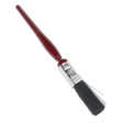 Sealey’s Pure Bristle Paint Brush 12mm Pack of 10 - SPB12S features a red wooden handle and pure black bristles with square cut ends, perfect for detailed painting tasks.