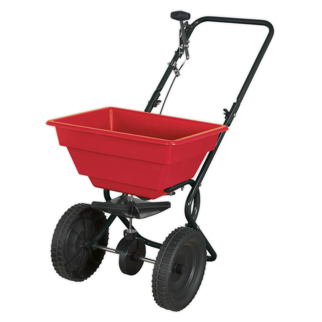 Broadcast Spreader 27kg Walk Behind Lightweight - SPB27W - Farming Parts