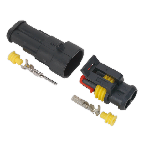 Superseal Male & Female Connector 2-Way 1pr - SSC2MF - Farming Parts