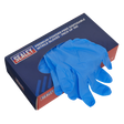Premium Powder-Free Disposable Nitrile Gloves Extra-Large Pack of 100 - SSP55XL - Farming Parts