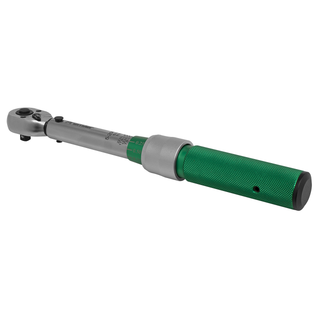 Torque Wrench Micrometer Style 1/4"Sq Drive 5-25Nm - Calibrated - STW901 - Farming Parts
