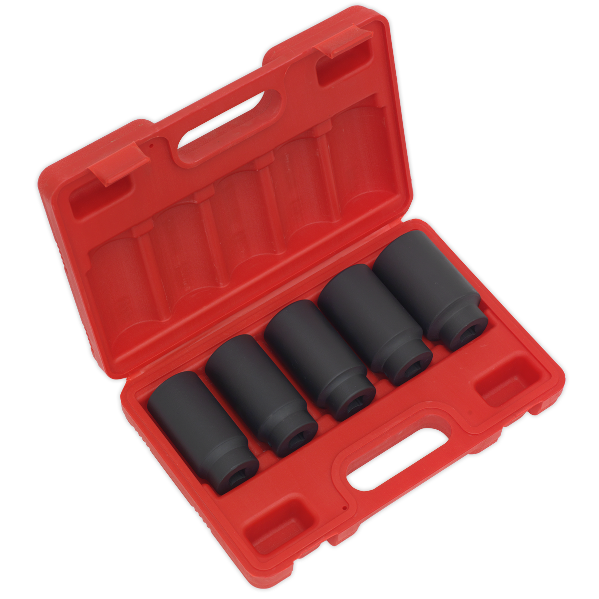 Impact Hub Nut Socket Set 5pc 1/2"Sq Drive - SX050 - Farming Parts