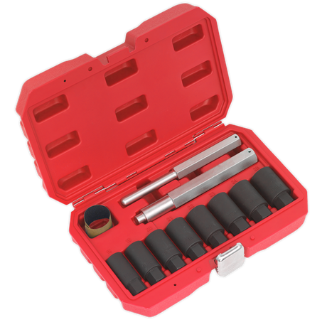 Locking Wheel Nut Removal Set 10pc - SX272 - Farming Parts