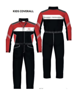 New Massey Ferguson Kids’ Overalls – Durable & Comfortable Workwear | X99352240