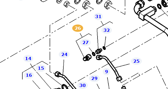 AGCO | Elbow Union - 3011083X91 > ACW1755100