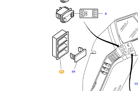 *STOCK CLEARANCE* - AGCO Housing 4290438M2 M3 | OEM Massey Ferguson Part