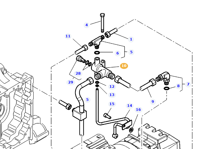 *SPECIAL PRICE* - AGCO Valve 4306934M2 – OEM Replacement for Massey Ferguson Tractors