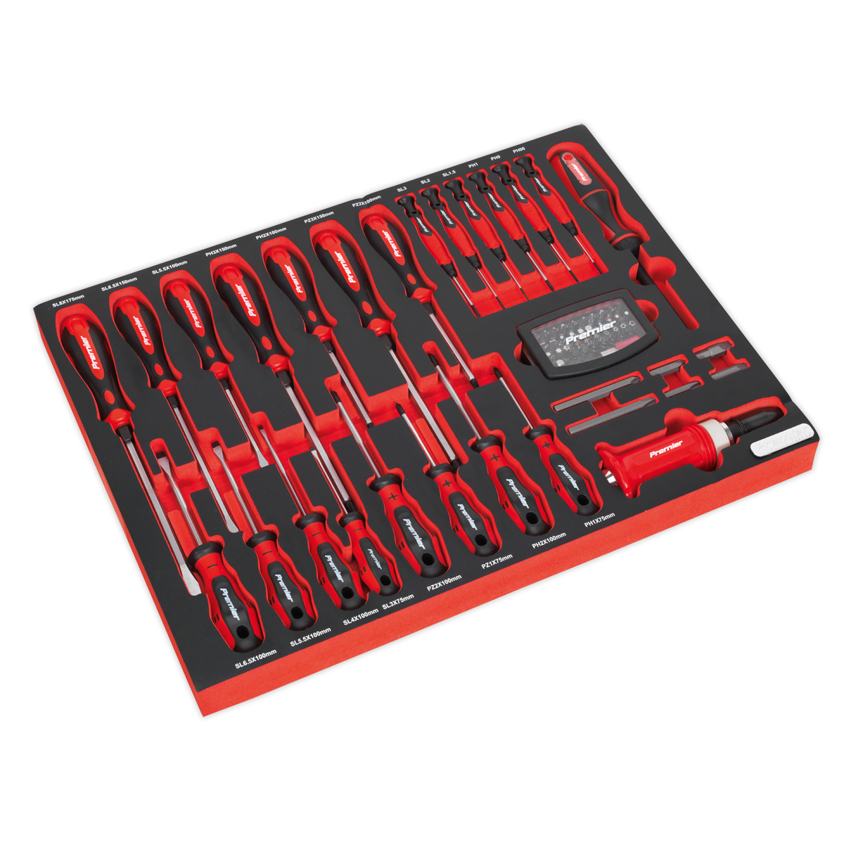 Tool Tray with Screwdriver Set 72pc - TBTP04 - Farming Parts