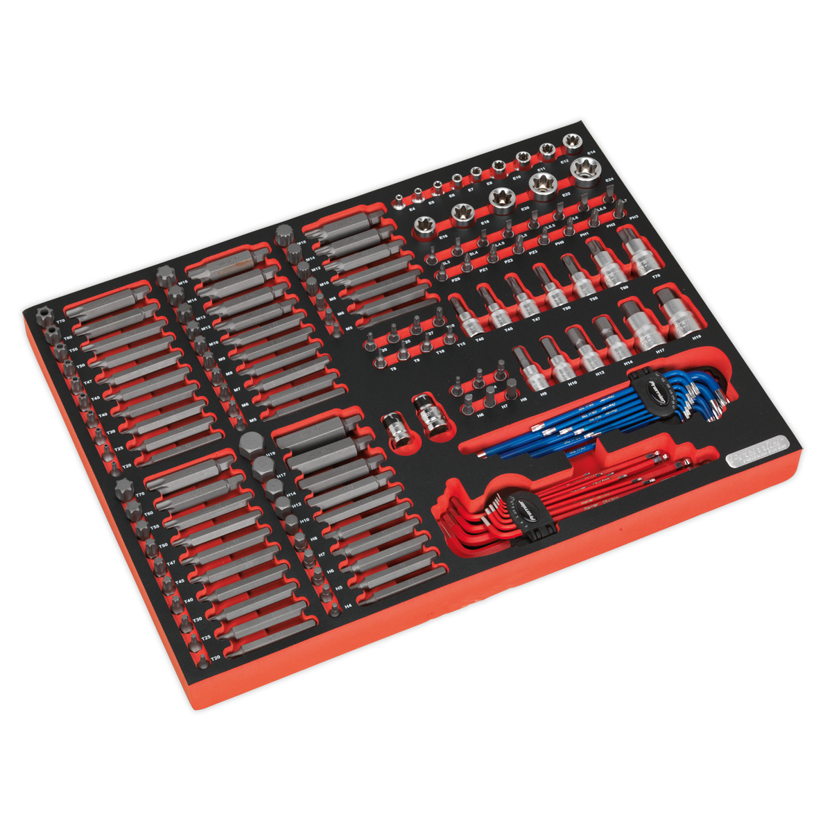 Tool Tray with Specialised Bits & Sockets 177pc - TBTP07 - Farming Parts