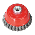 Twist Knot Wire Cup Brush Ø100mm M14 x 2mm - TKCB100 - Farming Parts