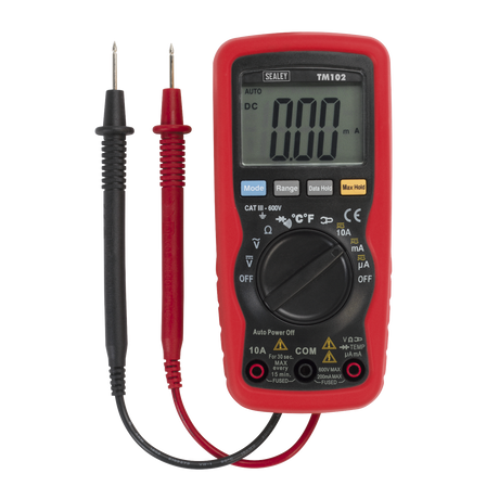 Professional Auto-Ranging Digital Multimeter - 8-Function - TM102 - Farming Parts