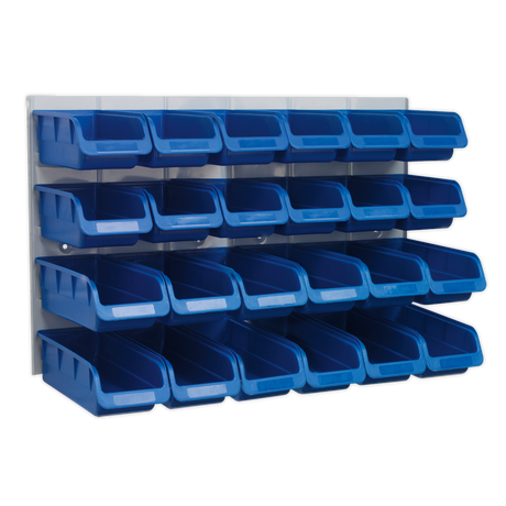 Bin & Panel Combination 24 Bins - Blue - TPS131 - Farming Parts