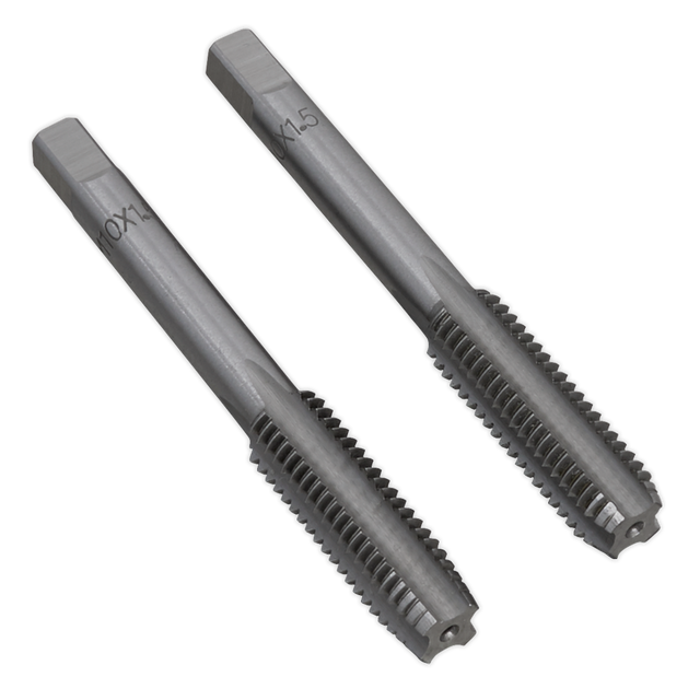 Tap Set 2pc (Taper & Plug) M10 x 1.5mm - TSM10 - Farming Parts