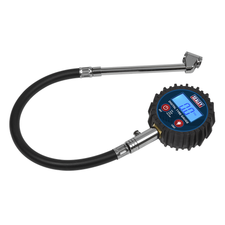 Digital Tyre Pressure Gauge with Twin Push-On Connector - TST003 - Farming Parts