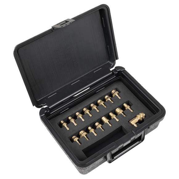Sealey Digital Oil Pressure Test Kit 18pc SE VS217