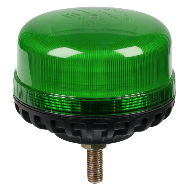 Warning Beacon SMD LED 12/24V 12mm Bolt Fixing - Green - WB951LEDG - Farming Parts
