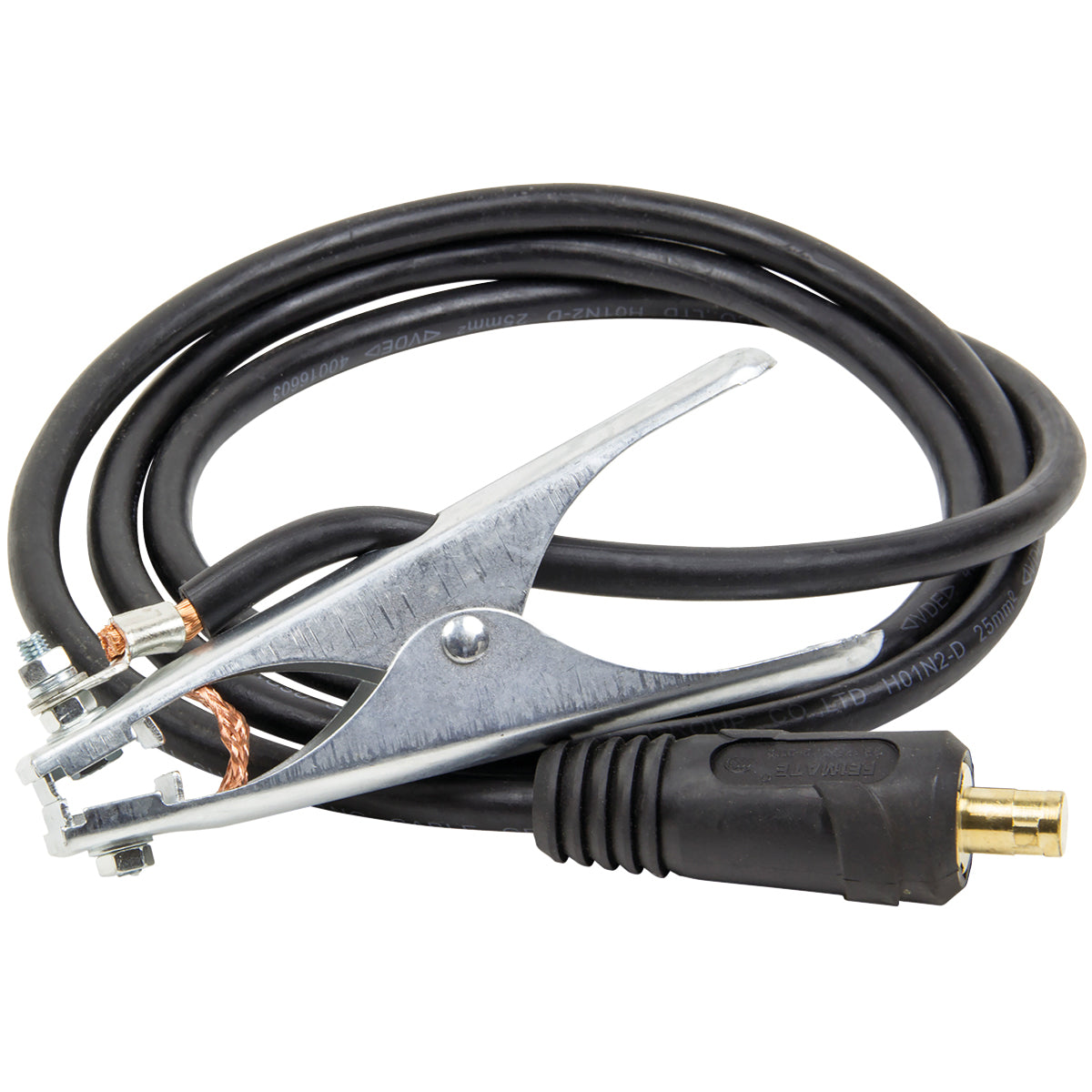 SIP 50mm² 350A Large Dinse Earth Lead 3m for Heavy-Duty Welders WE01-00165
