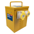 5kVA Portable Vented Transformer 16/32A Outlets - WST5000MV/2 - Farming Parts