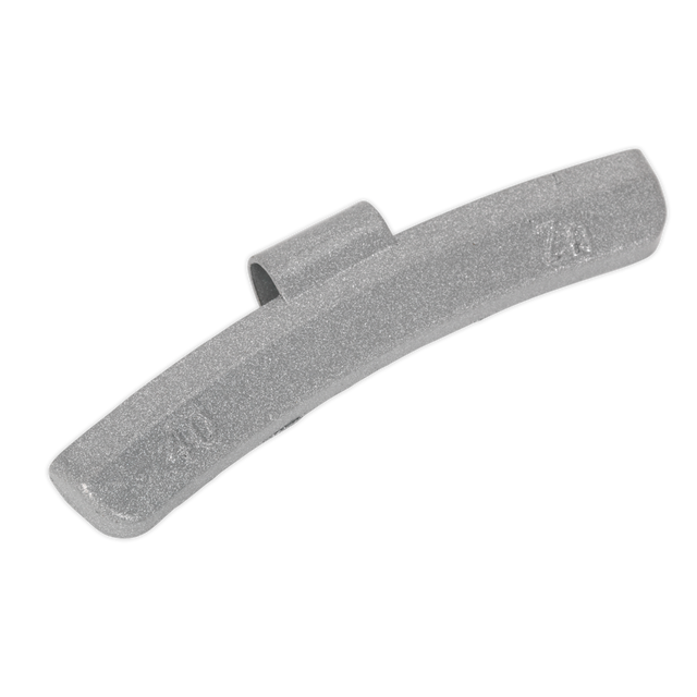 Wheel Weight 40g Hammer-On Plastic Coated Zinc for Alloy Wheels Pack of 50 - WWAH40 - Farming Parts