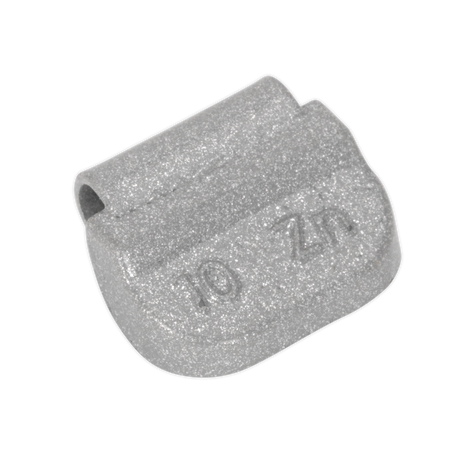 Wheel Weight 10g Hammer-On Zinc for Steel Wheels Pack of 100 - WWSH10 - Farming Parts