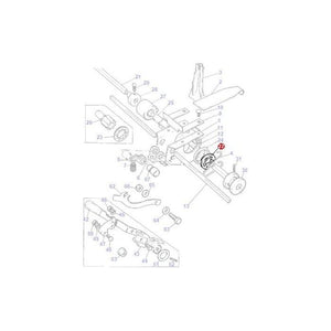 Washer 5 Flutes - 877245M1 - Massey Tractor Parts