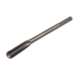 The Sealey Hollow Gouge 18 x 450mm - SDS MAX - X1G features a cylindrical handle and a flat, tapered blade at one end, crafted from metal and measuring 450mm in length.
