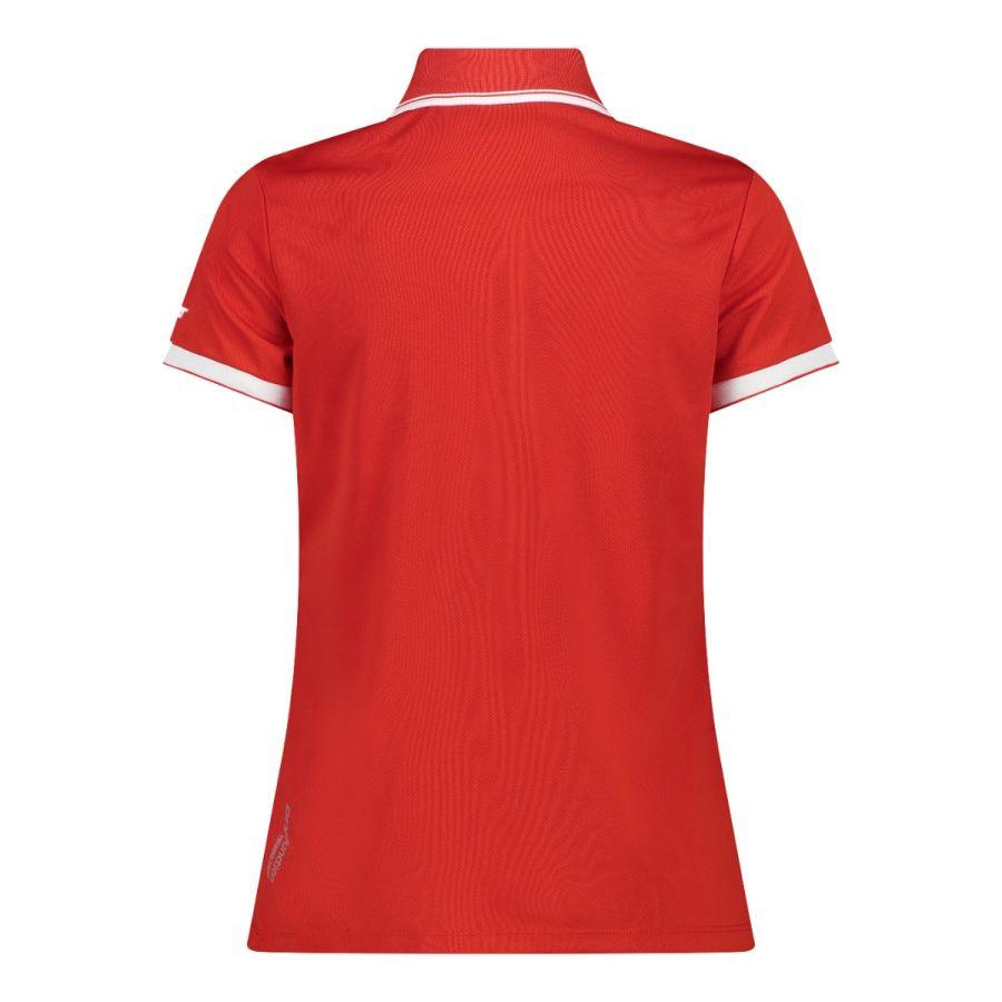 Fendt - Women`s Poloshirt in Red - X99102205C - Farming Parts