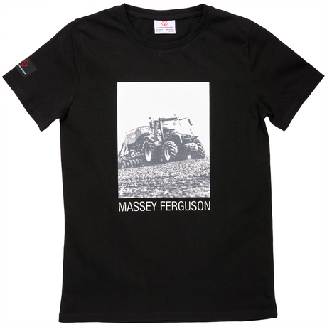 Massey Ferguson - T-Shirt With Tractor For Kids - X993322304 - Farming Parts