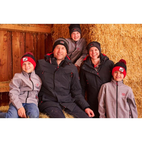 Massey Ferguson - Kids Softshell Jacket - X993342302200 - Farming Parts