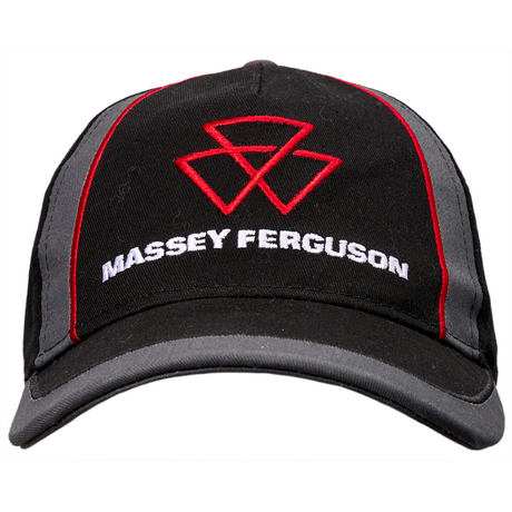 Massey Ferguson - Kids Black And Grey Cap - X993482303000 - Farming Parts