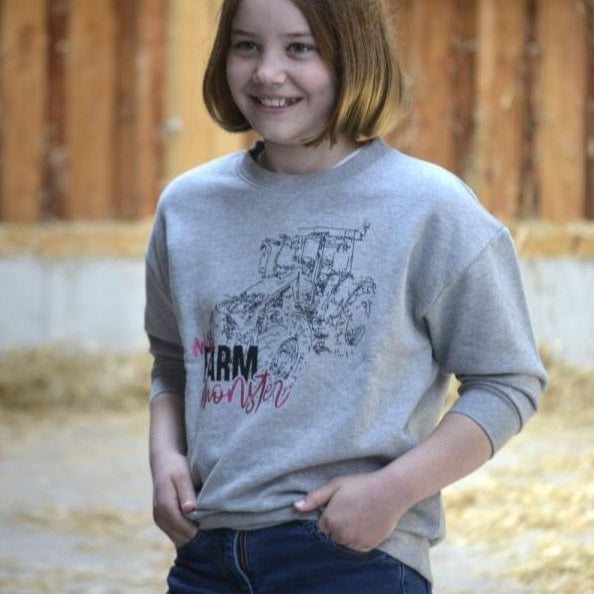 Massey Ferguson - Sweat Shirt Miss Farm Monster For Girls - X993602310 - Farming Parts