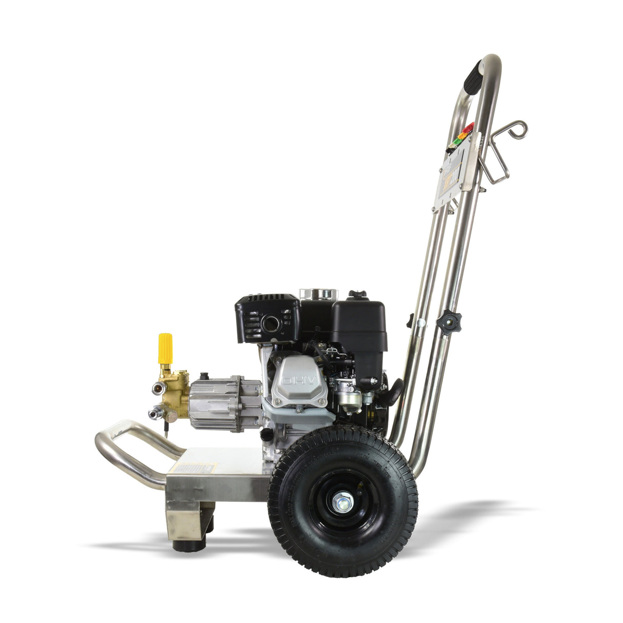 V-TUF XRT200 Industrial 6.5HP Petrol Pressure Washer with GX200 Honda Engine - 2755psi, 190Bar, 12L/min PUMP - Stainless Steel Frame