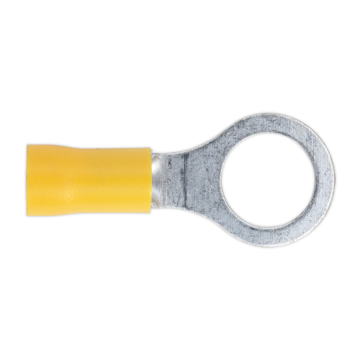 Easy-Entry Ring Terminal Ø10.5mm (3/8") Yellow Pack of 100 - YT16 - Farming Parts