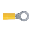 Easy-Entry Ring Terminal Ø6.4mm (1/4") Yellow Pack of 100 - YT19 - Farming Parts