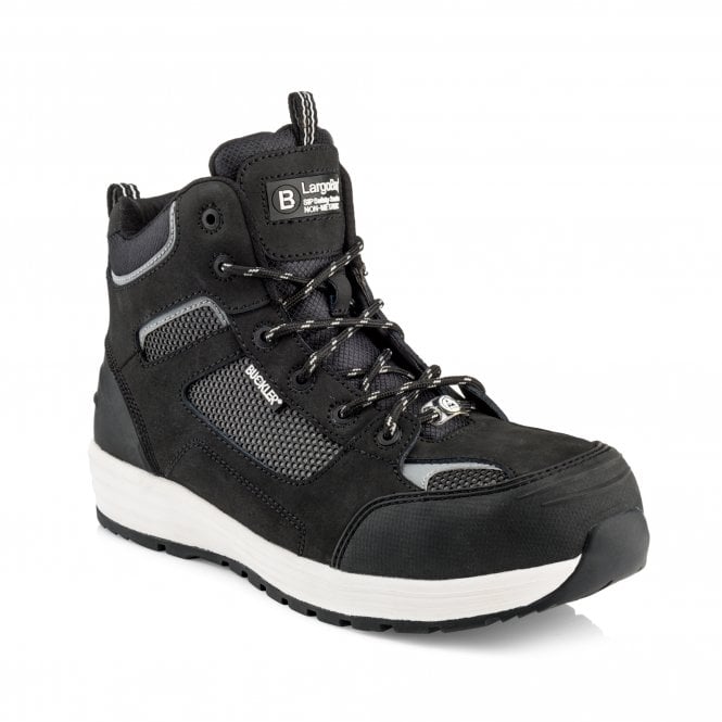 *STOCK CLEARANCE* - BAZ Safety Boots Lightweight Buckler Boots, Tradez Black