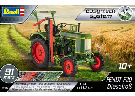 Fendt F 20 Dieselross 1:24 Scale Tractor Model Kit by Revell | AG-X991021121000